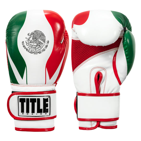 TITLE Boxing Infused Foam El Combate Mexico Training Boxing Gloves
